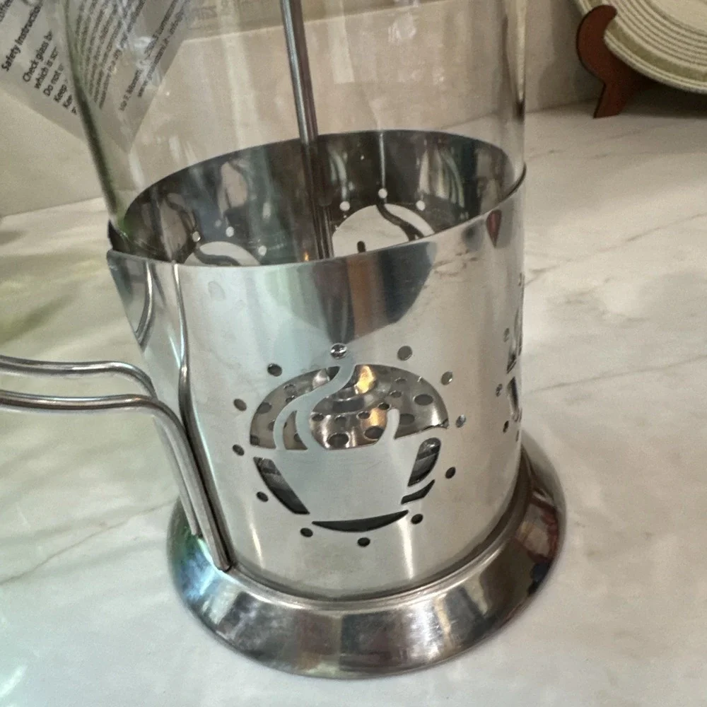 Gnali & Zani French Press Coffee Tea Maker NEW